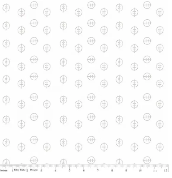 RBD ~ Hush Hush 4 ~ C15438-Button ~ 100% Cotton ~ per half yard - Image 1 of 1