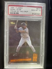 1994 Classic Cream of the Crop Derek Jeter Yankees #C17 HOF RC PSA 10 GEM MT