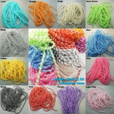 Mesh Tube Striped Ribbon for DIY Crafts Design Bag Costume Shoes Making - Image 1 of 4