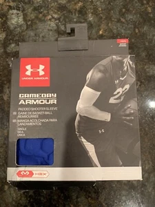 Under Armour Kids Blue McDavid Padded Sleeve For Football Basketball Youth OSFA - Picture 1 of 2