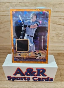 2024 Panini Donruss - Colson Montgomery - Retro '84 Materials Orange Ice Relic - Bild 1 von 2