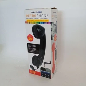 NUOVO Cornetta telefono auricolare vintage per smartphone presa jack idea regalo - Zdjęcie 1 z 3