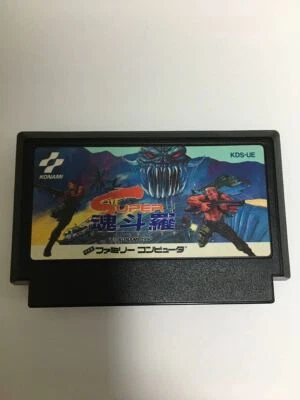 Super Contra Nintendo Famicom Japan Konami FC Operation confirmed Used F/S - Image 1 of 2