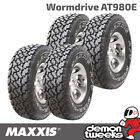 4 x 225/75 R16 115Q (OWL) Maxxis Wormdrive AT-980E All Terrain Tyre - 2257516