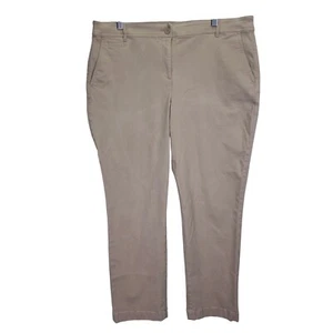 Talbots Petites khaki Damenhose 16P Stretch adrett Karriere Akademie klassisch - Bild 1 von 7