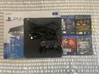 Sony Play Station 4 1tb Jet Black Console, 1 X Controller, 4 X Games And Cables
