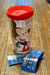 Tervis Disney Mickey Mouse Clear Tumbler W/ Lid 16 oz Cup NEW - Picture 1 of 3