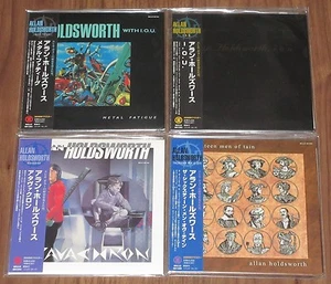 ALLAN HOLDSWORTH Japan PROMO mini LP CD x 4 set CARD SLEEVE unopened $0 Ship! - Picture 1 of 2