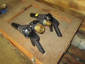 FIRECOMBAT TWIN AGENT NOZZLED ALUMINUM FIRE HOSE NOZZLE   - Picture 1 of 10