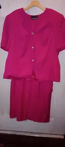 Vintage 80s Joseph Feldman Ladies Suit - Picture 1 of 5
