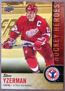 2017-18 Upper Deck NHCD Hockey Heroes #CAN-11 Steve Yzerman Detroit Red Wings - Picture 1 of 1