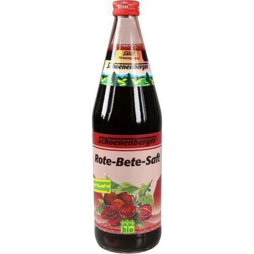 SALUS PHARMA GMBH ROTE BETE-Saft Bio Schoenenberger 750 ml PZN 692297