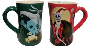 NIGHTMARE BEFORE CHRISTMAS CERAMIC 16oz MUG NEW LARGE CUP DISCONTINUED NBC - Picture 1 of 12