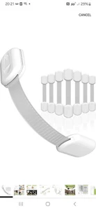 SKYLA HOMES Baby Locks (8-Pack) Child Safety Cabinet Proofing - Safe Quick... - Picture 1 of 8