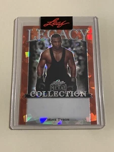 Mike Tyson 2023 Leaf Metal Legacy Collection Production Proof One of One 1/1 - Picture 1 of 4