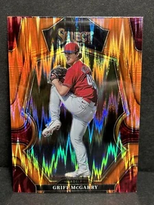 2023 Panini Select Baseball Griff McGarry #109 Orange Flash Prizm NM - Picture 1 of 3