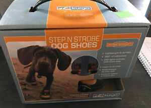 Kurgo Step-N-Strobe Dog Shoes XXS LED Light Up boots extra small