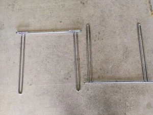 Anti-Sail Mud Flap Bracket Chrome-Plated Mudflap Holder 16" X 18" - Picture 1 of 4