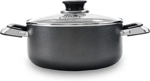 Olla antiadherente de cocina alpina de 5 cuartos con tapa de vidrio templado (stock abierto) - Imagen 1 de 13