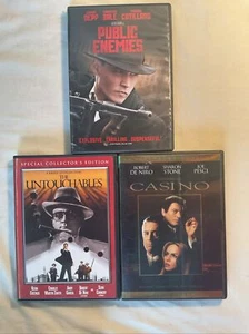 Public Enemies/The Untouchables/Casino DVDs - Picture 1 of 5