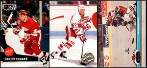 Lote de tarjetas Ray Sheppard Detroit Red Wings (3) - LOTE EXCLUSIVO - ¡ACTÚA RÁPIDO! - Imagen 1 de 2