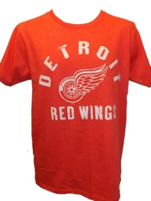 New Detroit Red Wings Mens Sizes S-M-L-XL-2XL-3XL Red Shirt $25 - Image 1 of 4