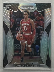 2019-20 Panini Prizm Draft Picks Silver Prizm Romeo Langford Rookie Basketball