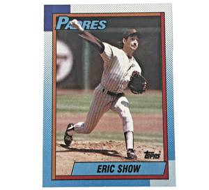 1990 Topps Baseball Card Eric Show San Diego Padres #239