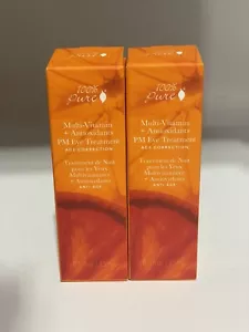 100% Pure Pm Eye Treatment (Multi-Vitamin+Antioxidants) 0.5oz each Lot Of 2 PACK - Picture 1 of 3