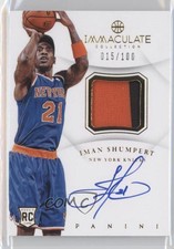 2012-13 Panini Immaculate /100 Iman Shumpert #AP-IS RPA Rookie Patch Auto RC
