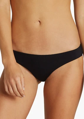 Parte inferior de bikini Billabong L106604 Sol Searcher Hawaii Lo negro guijarro talla grande Foto 1 de 4