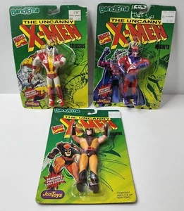 Lote Marvel Bend-Ems - JusToys - 1991 - Magneto Wolverine Colossus - Leer Desc. - Imagen 1 de 8
