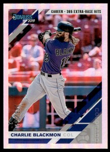 2019 Donruss Career Stat Line #131 Charlie Blackmon /365