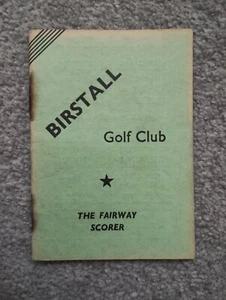 Birstall Golf Club - Vintage 1930s "The Fairway Scorer" - Picture 1 of 5