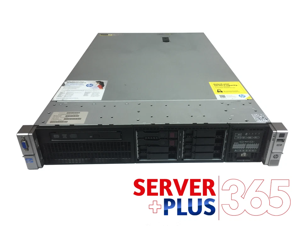 HP ProLiant DL380p Gen8 G8, 2x 3GHz E5-2690v2 10-Core, 768GB RAM - Image 1 of 4