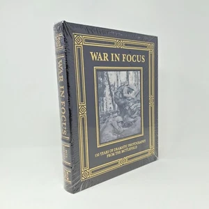 Easton Press War In Focus 150 Years Of Dramatic Photography Large Coffee Table - Picture 1 of 9
