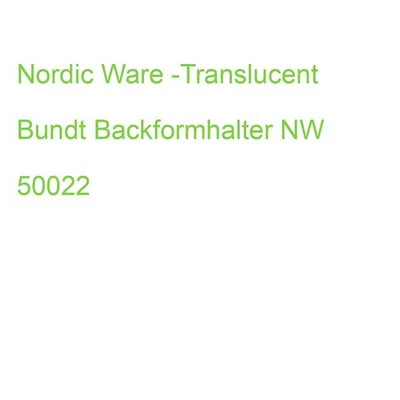 Nordic Ware -Translucent Bundt Backformhalter NW 50022 (0011172500229) - Bild 1 von 2