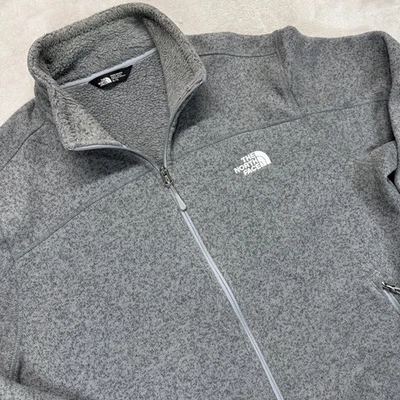 The North Face Jacket Mens XL Grey Front Range Fleece Full Zip Outdoor Hiking - Image 1 of 4