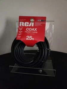 RCA Coax RG59 Cable 25 ft A/V 5-900 MHz Auxiliary Cable #VH5925DR Audio & Video - Picture 1 of 3