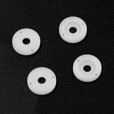Xray XLP Composite 2-Hole 0.8mm Progressive Piston 4 pcs White #XR-308026 - Image 1 of 2