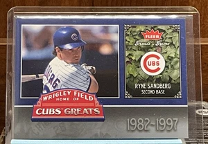 2006 Fleer Greats of the Game - Cubs Greats Ryne Sandberg #CHC-SA - Bild 1 von 1