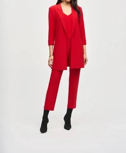 Joseph Ribkoff blazer Lipstick Red - Picture 1 of 11
