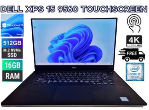 Dell XPS 15 9560 – i7-7700HQ | 16GB RAM | 512GB NVMe | GTX 1050 4GB | 16" 4K UHD - Picture 1 of 7