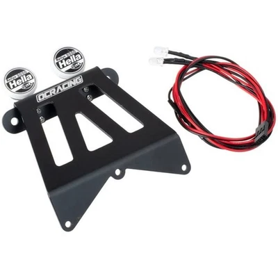 Aluminum Front Bumper With LED Light For Tamiya CW-01 Lunch Box ORV Chassis Car - Imagen 1 de 4