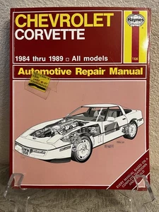 Haynes Automotive Repair Manual (1336) / Chevrolet Corvette 1984-1989 All Models - Bild 1 von 10