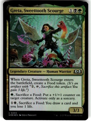 Greta, Sweettooth Scourge Wilds of Eldraine Foil MTG - Image 1 of 2