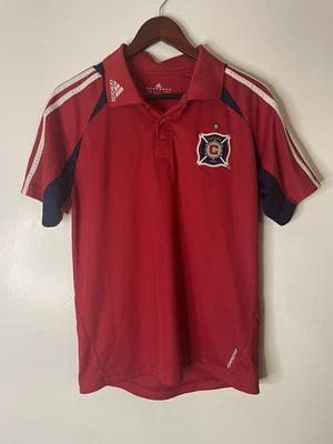 Adidas MLS Chicago Fire FC 2012 Formation Polo Size Small SEE DESCRIPTION  - Image 1 of 4