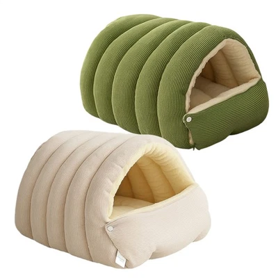 Cat Bed House Cozy Pet Tent Nest Soft Kitten Cave Bed For Cats Dogs - Image 1 of 4