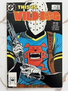 This Is Wild Dog # 1 DC Comics 1987 Teil 1 von 4 Teil Serie Sehr guter Erhaltungszustand/NM - Bild 1 von 2