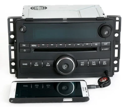 Pontiac G5 & Chevy Cobalt 2007-2008 AM FM CD Aux Input Radio - GM 22714657 - Image 1 of 4